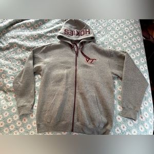 Virginia Tech Zip-up Sweatshirt Large